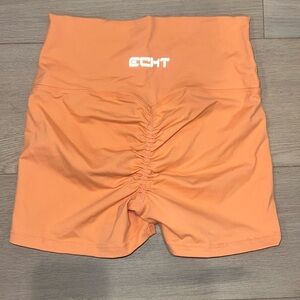 Echt orange, peach, workout shorts- medium
